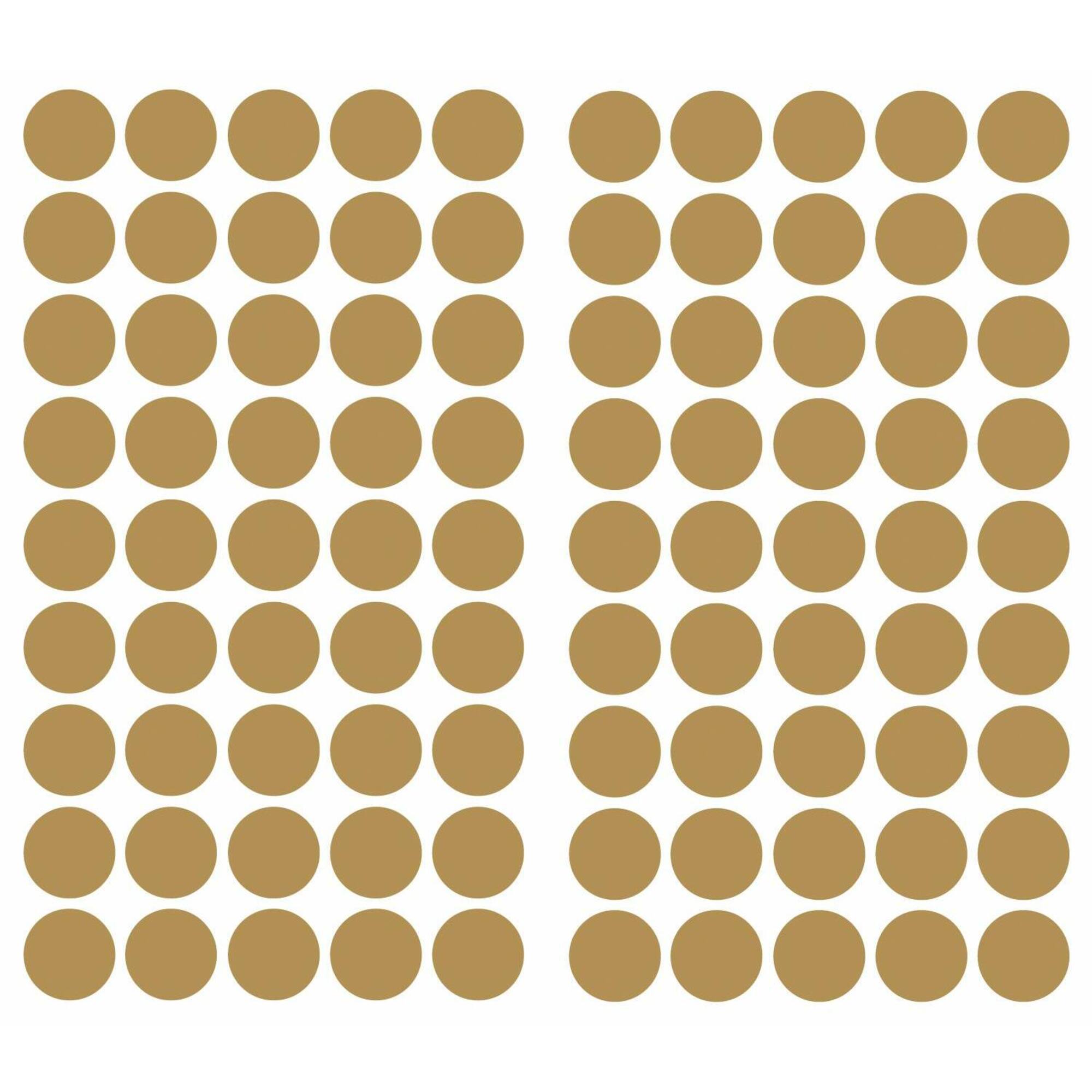 RoomMates Gold Confetti Dots Peel & Stick Wall Decals